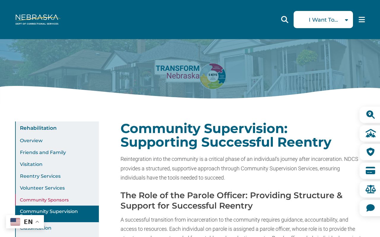 Washington County Nebraska criminal records parole supervision source